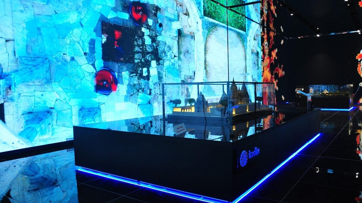 दुबई एक्सपो में दिख रही है भारतीय संस्कृति की झलक