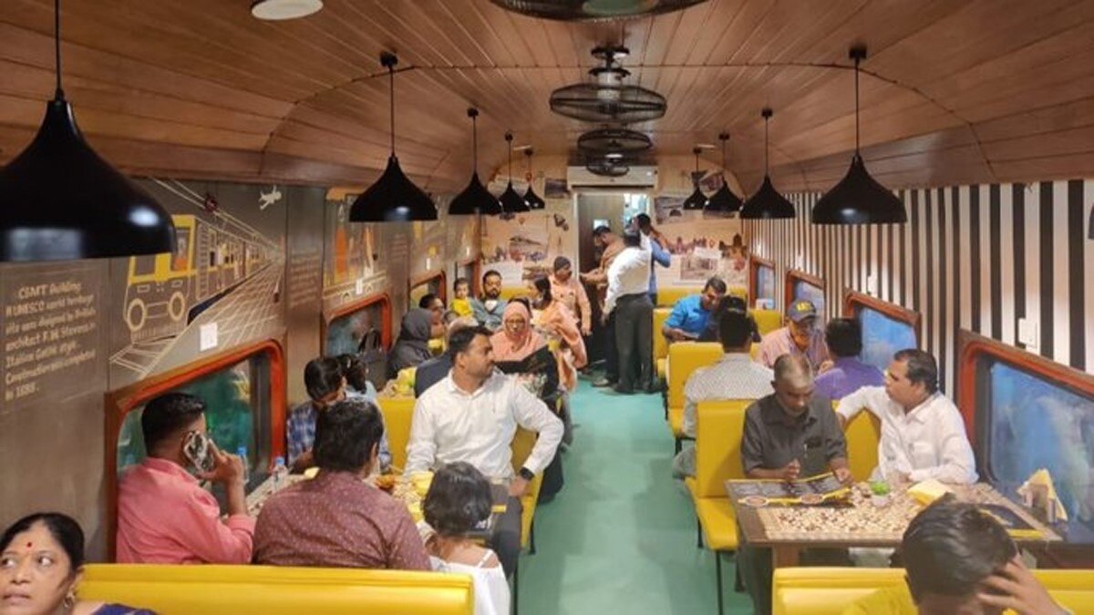 मुंबई को मिला ट्रेन के कोच में बना पहला रेस्टोरेंट