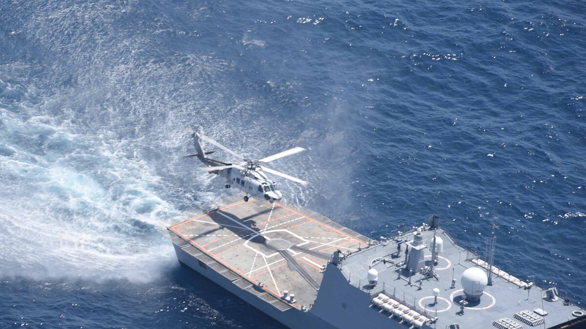 बंगाल की खाड़ी में मालाबार युद्धाभ्यास के दूसरे चरण की शुरुआत