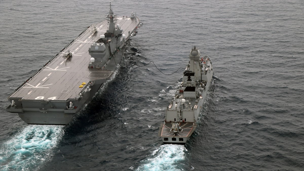 बंगाल की खाड़ी में मालाबार युद्धाभ्यास के दूसरे चरण की शुरुआत