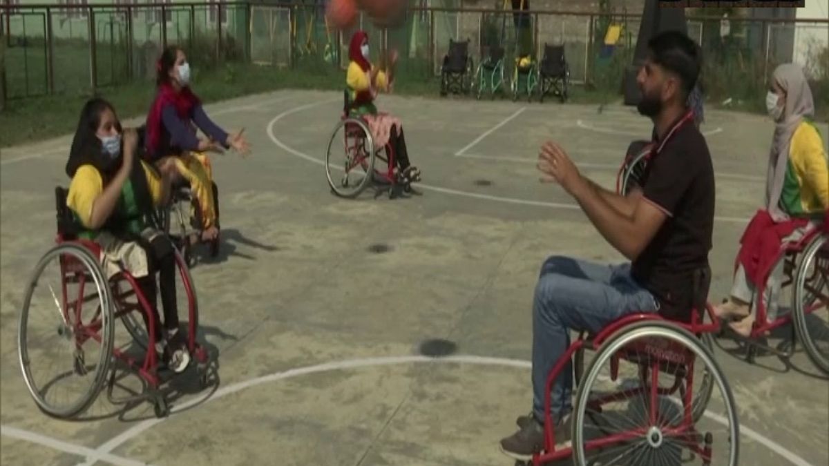 व्हीलचेयर बास्केटबॉल कोचिंग कैंप