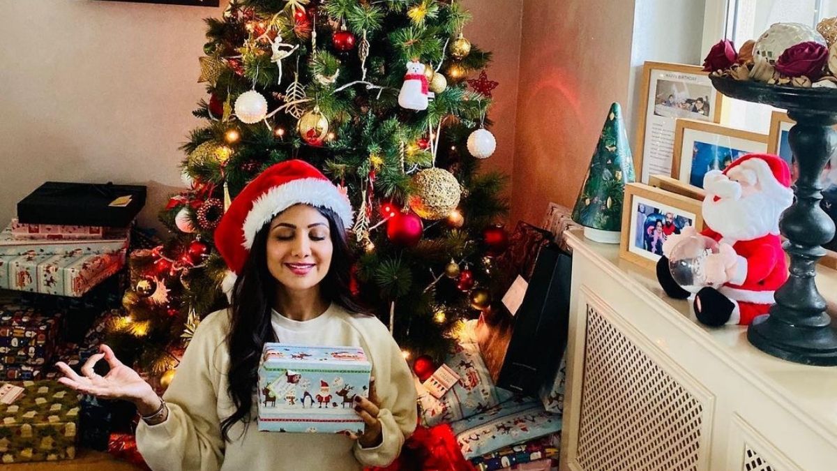 Shilpa Shetty Christmas Celebration