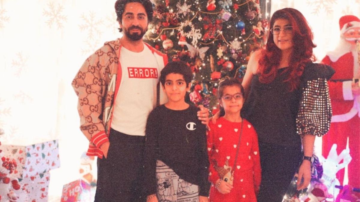 Ayushmann Khurrana Christmas Celebration