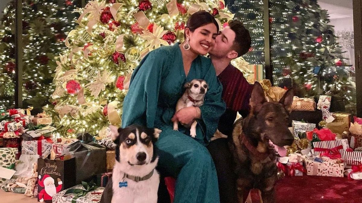 Priyanka Chopra And Nick Jonas Christmas Celebration
