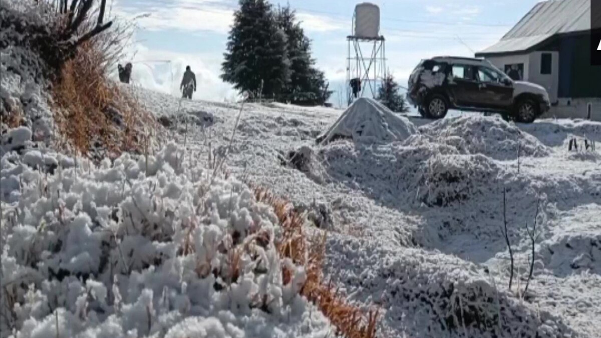 Snowfall in Doda Region of Jammu and Kashmir 