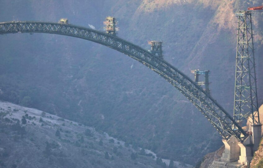 Chenab Arch Bridge