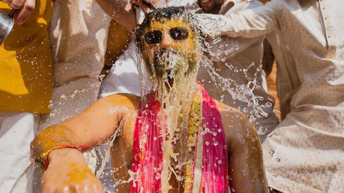 कैटरीना और विक्की की हल्दी 