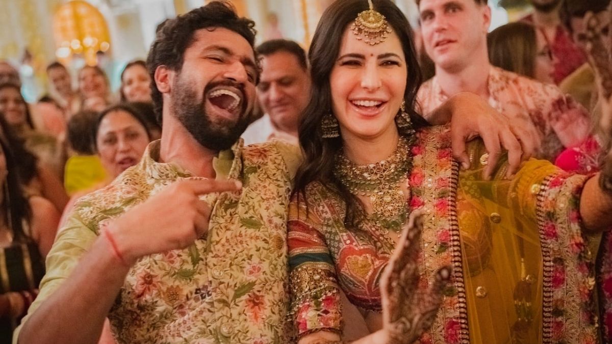 विक्की और कैटरीना की मेहंदी 