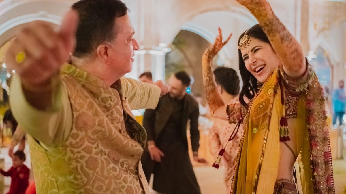 कैटरीना और विक्की की मेहंदी 