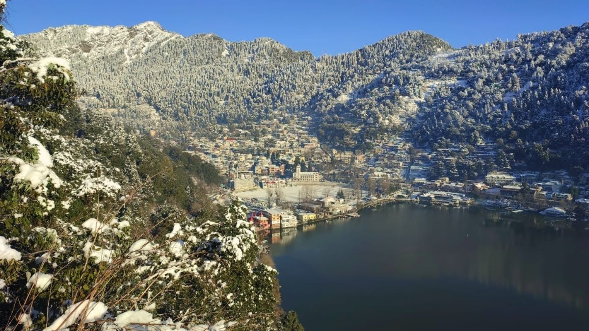Snowfall in Nainital