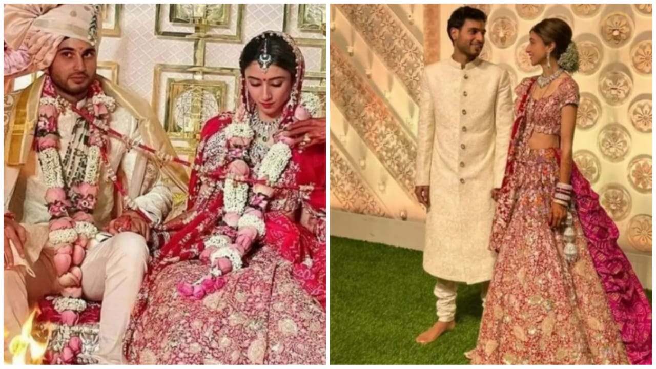 अंबानी की बहू कृशा का खूबसूरत लहंगा अंबानी की बहू कृशा का खूबसूरत लहंगा