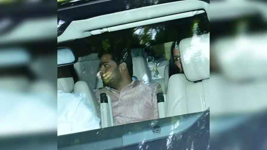 Akash Ambani and Shloka Mehta