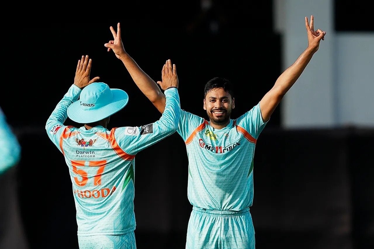 Avesh Khan (MI VS LSG)/ANI Avesh Khan (MI VS LSG)/ANI