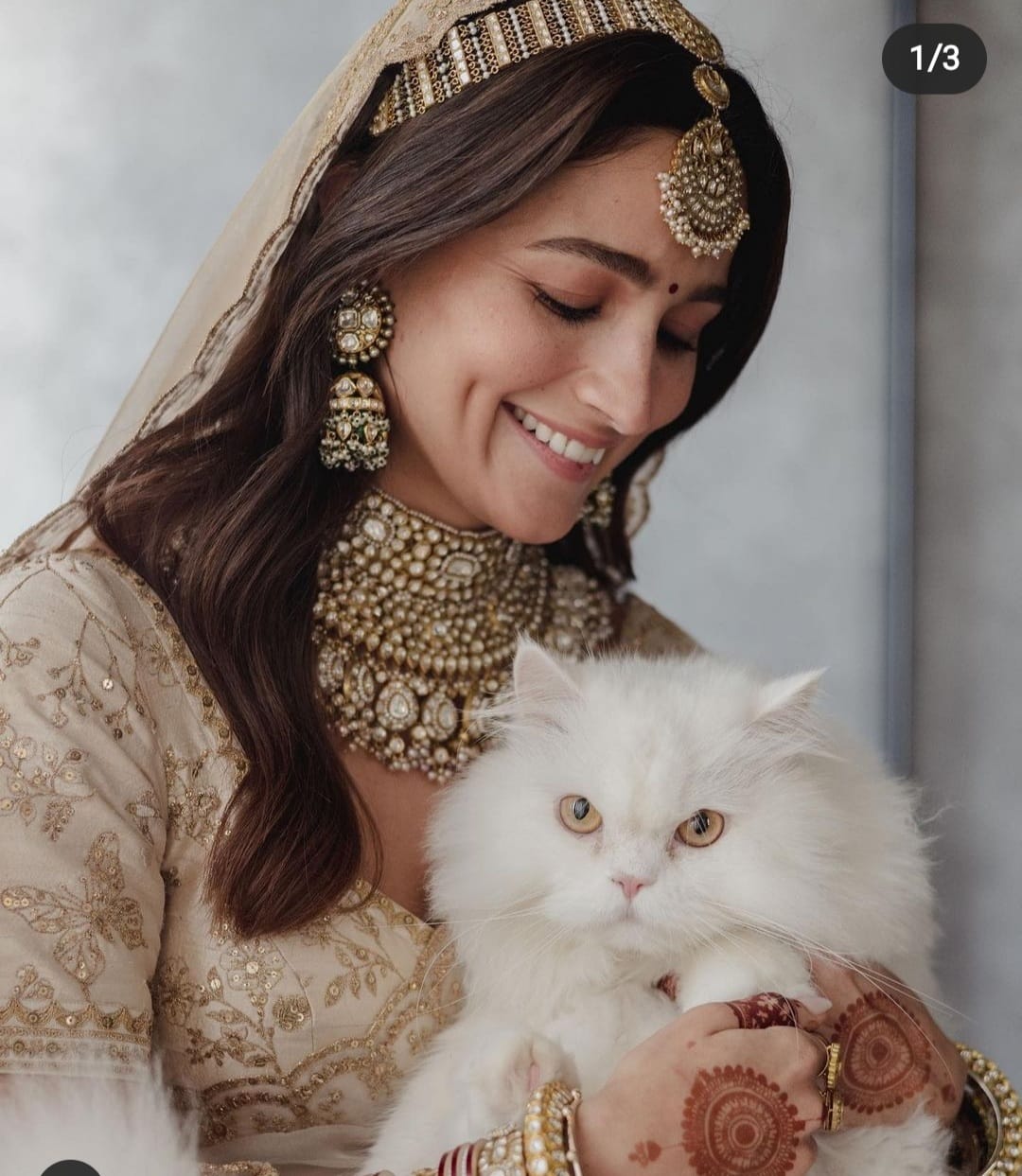 Alia Bhat with Edward/ Courtesy Alia Bhatt Alia Bhat with Edward/ Courtesy Alia Bhatt