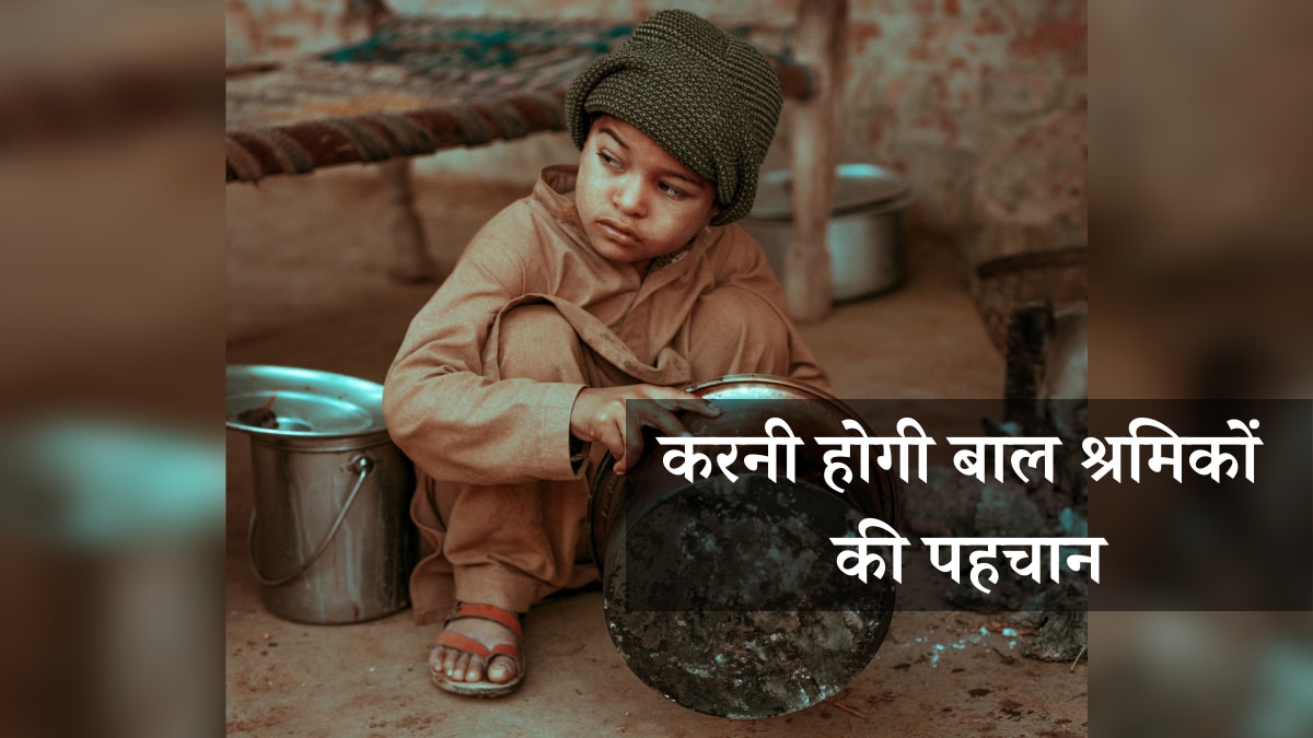 child washing utensils