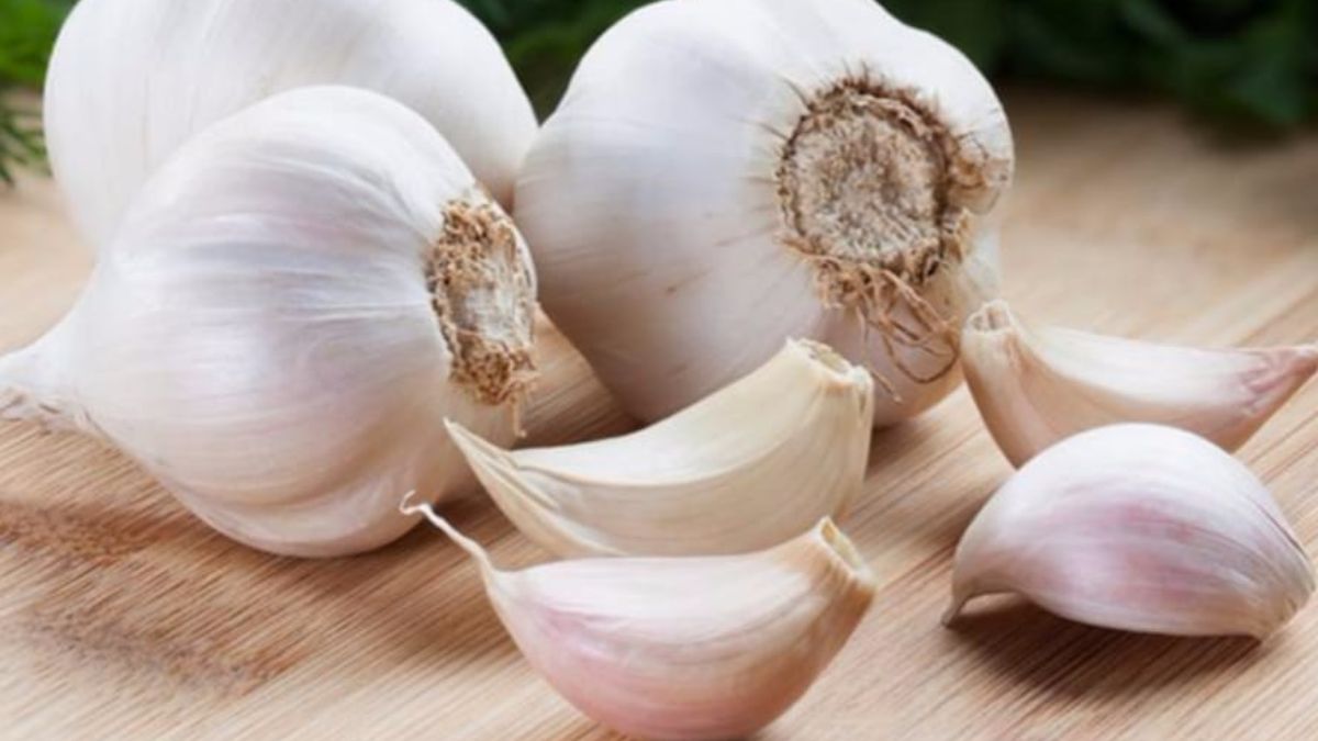  भुना हुआ लहसुन 