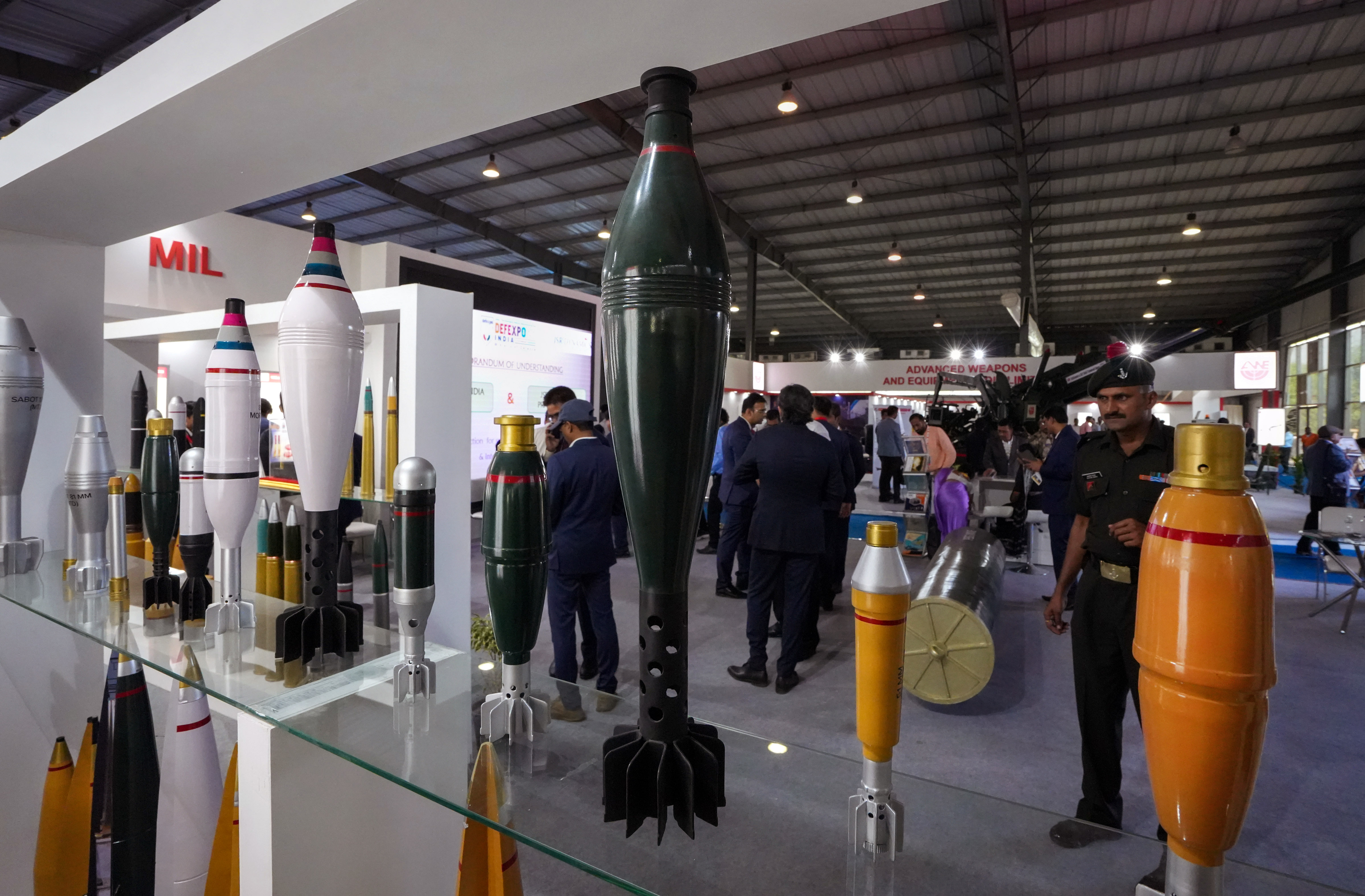 mortar bomb variants