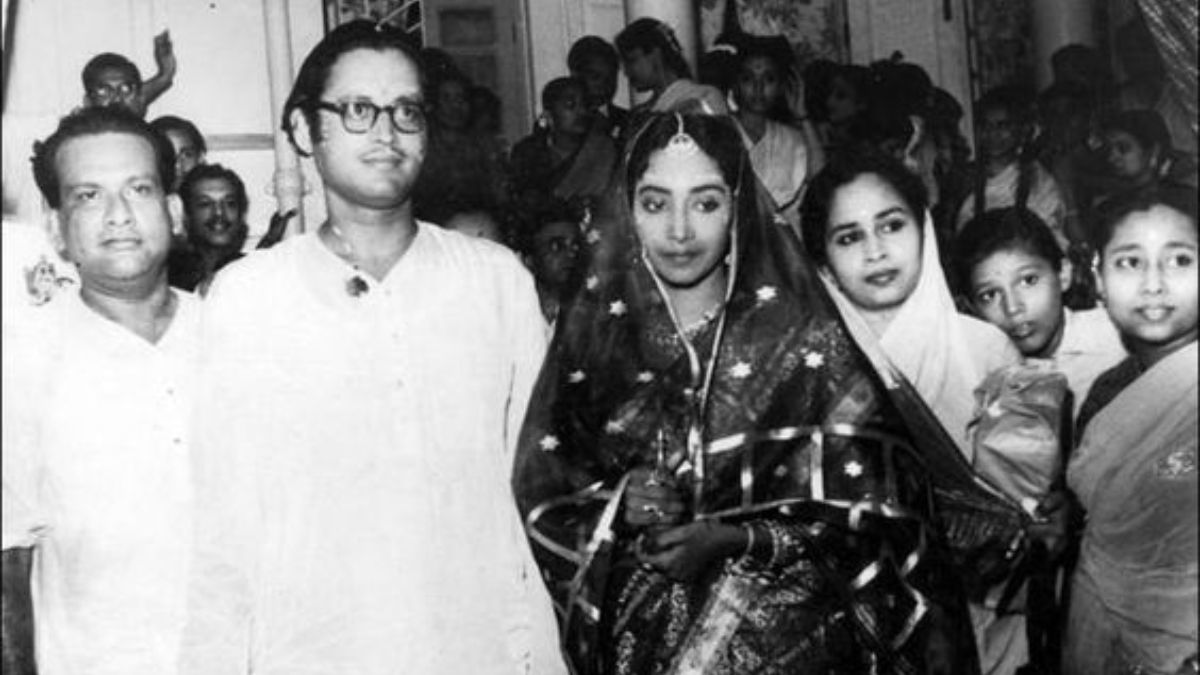 geeta with guru dutt  geeta with guru dutt