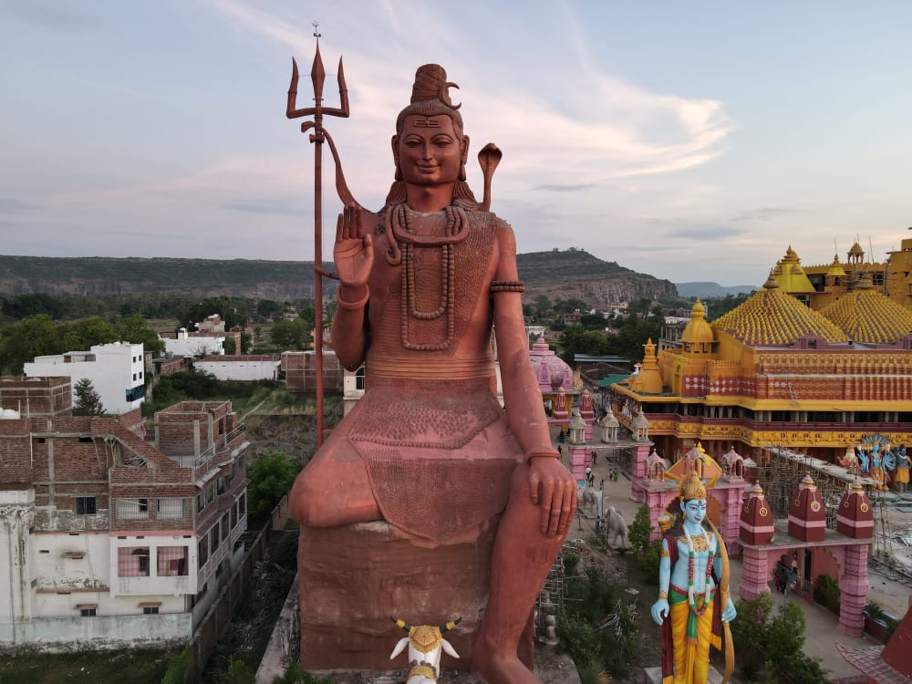 भगवान शिव की 111 फीट ऊंची प्रतिमा