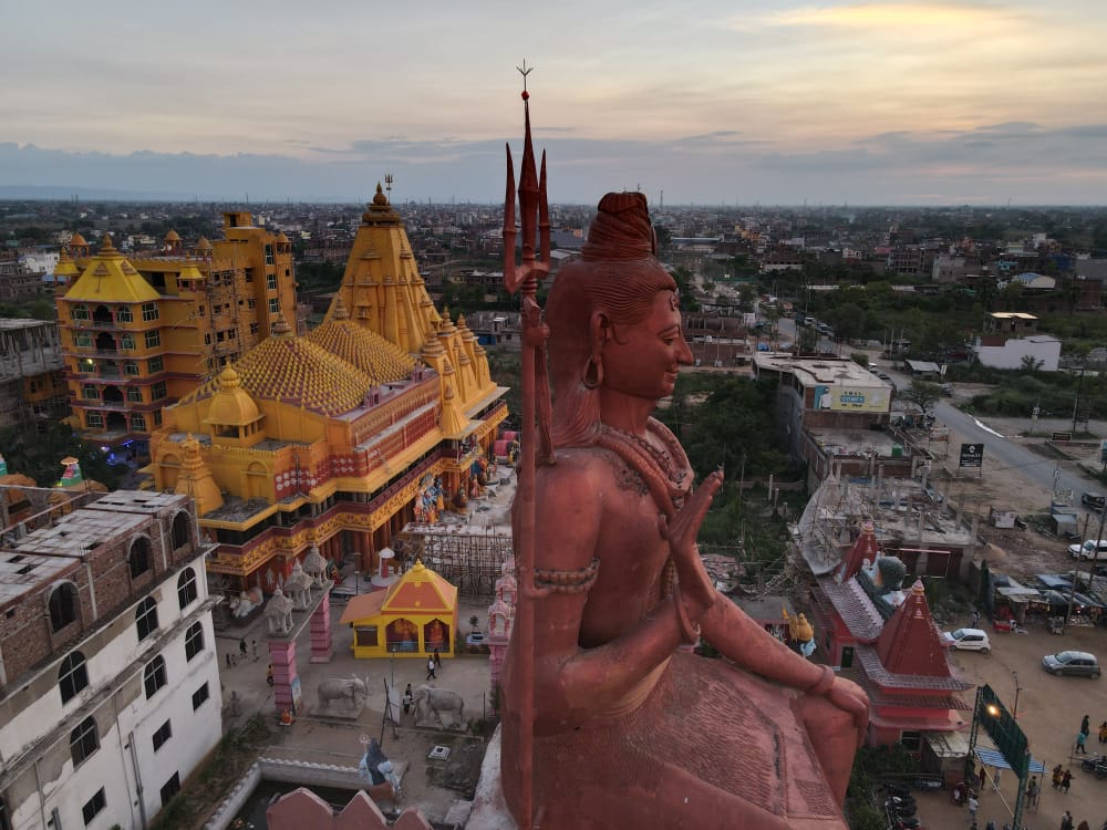 भगवान शिव की 111 फीट ऊंची प्रतिमा