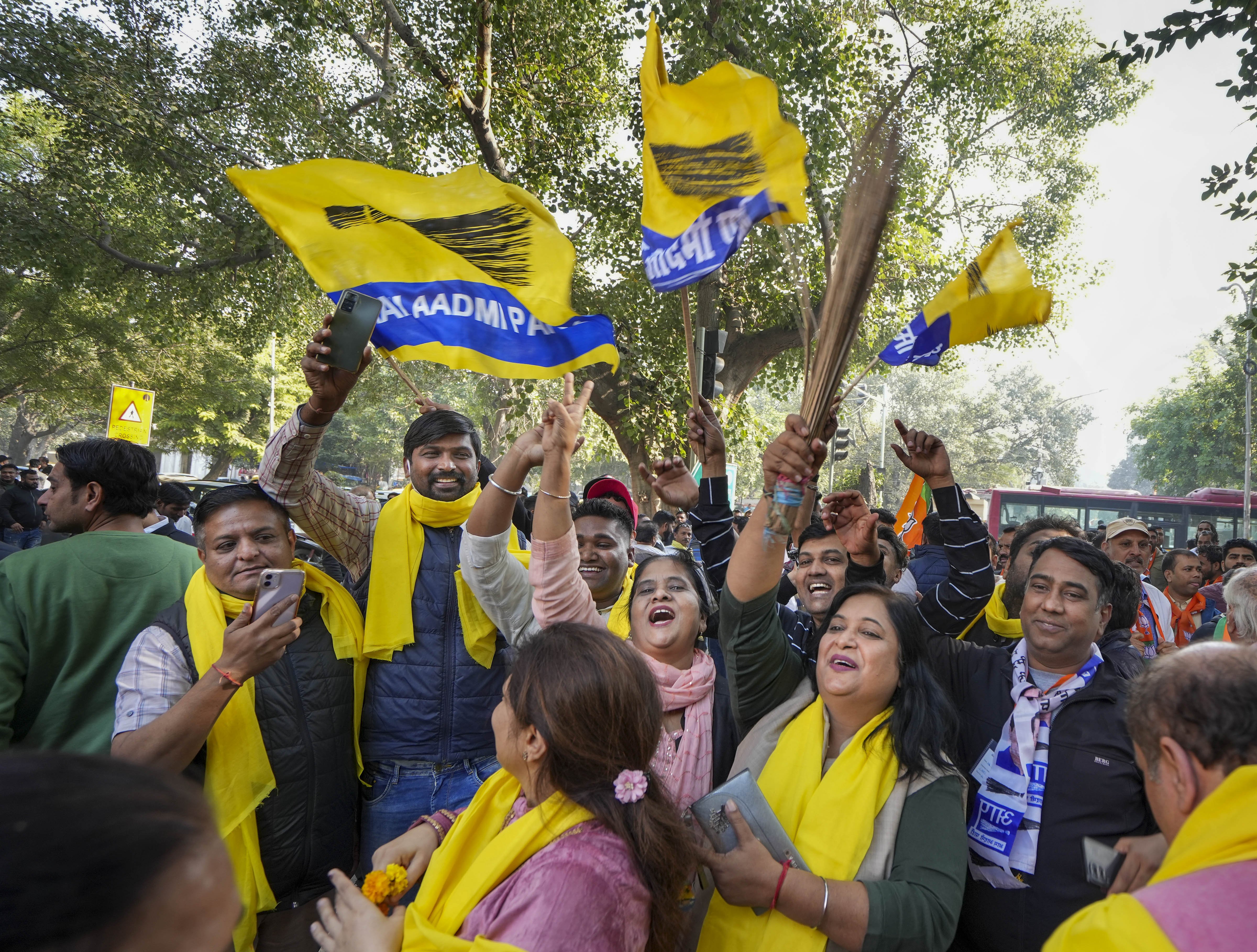 AAP Wins MCD Elections