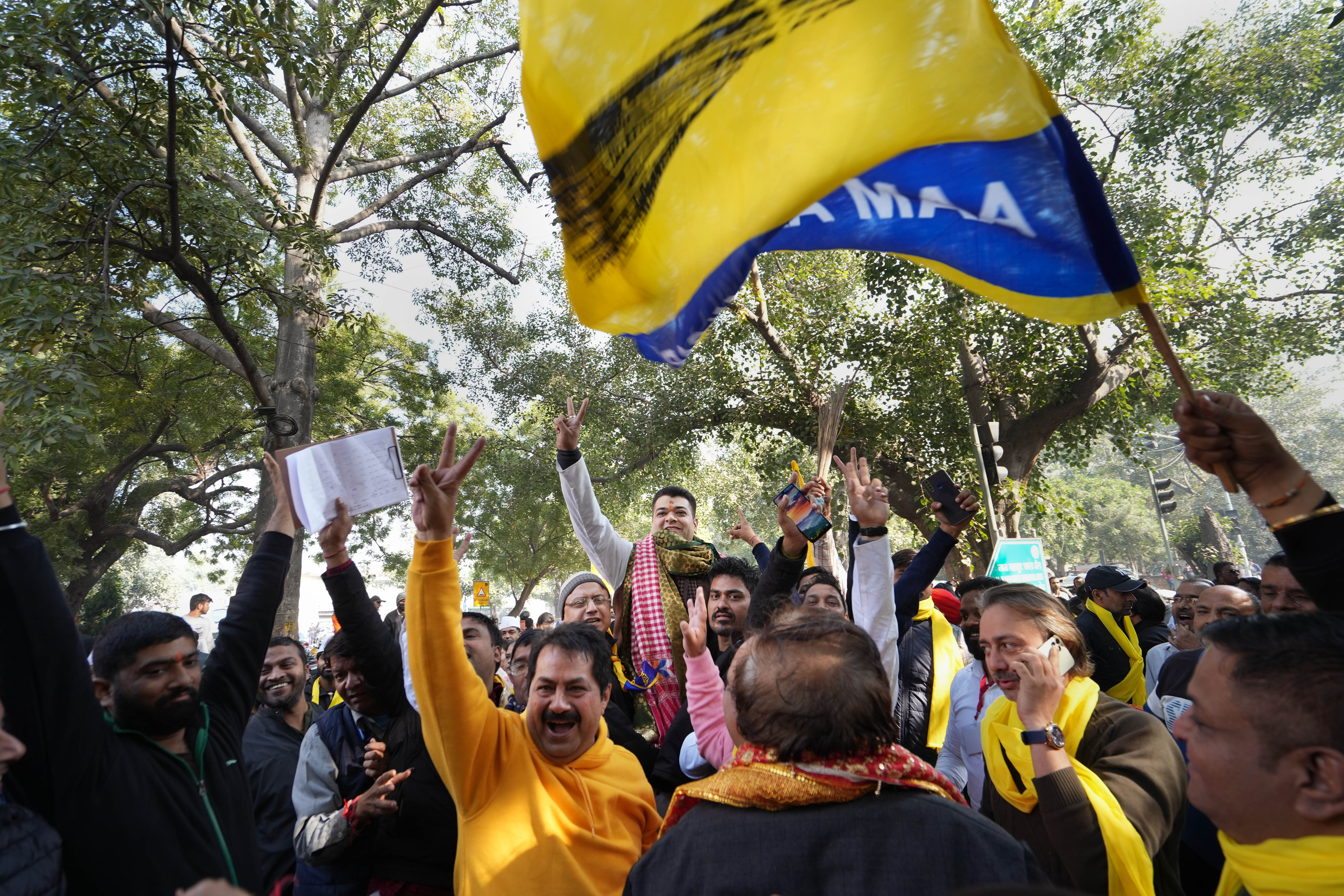 AAP wins MCD elections