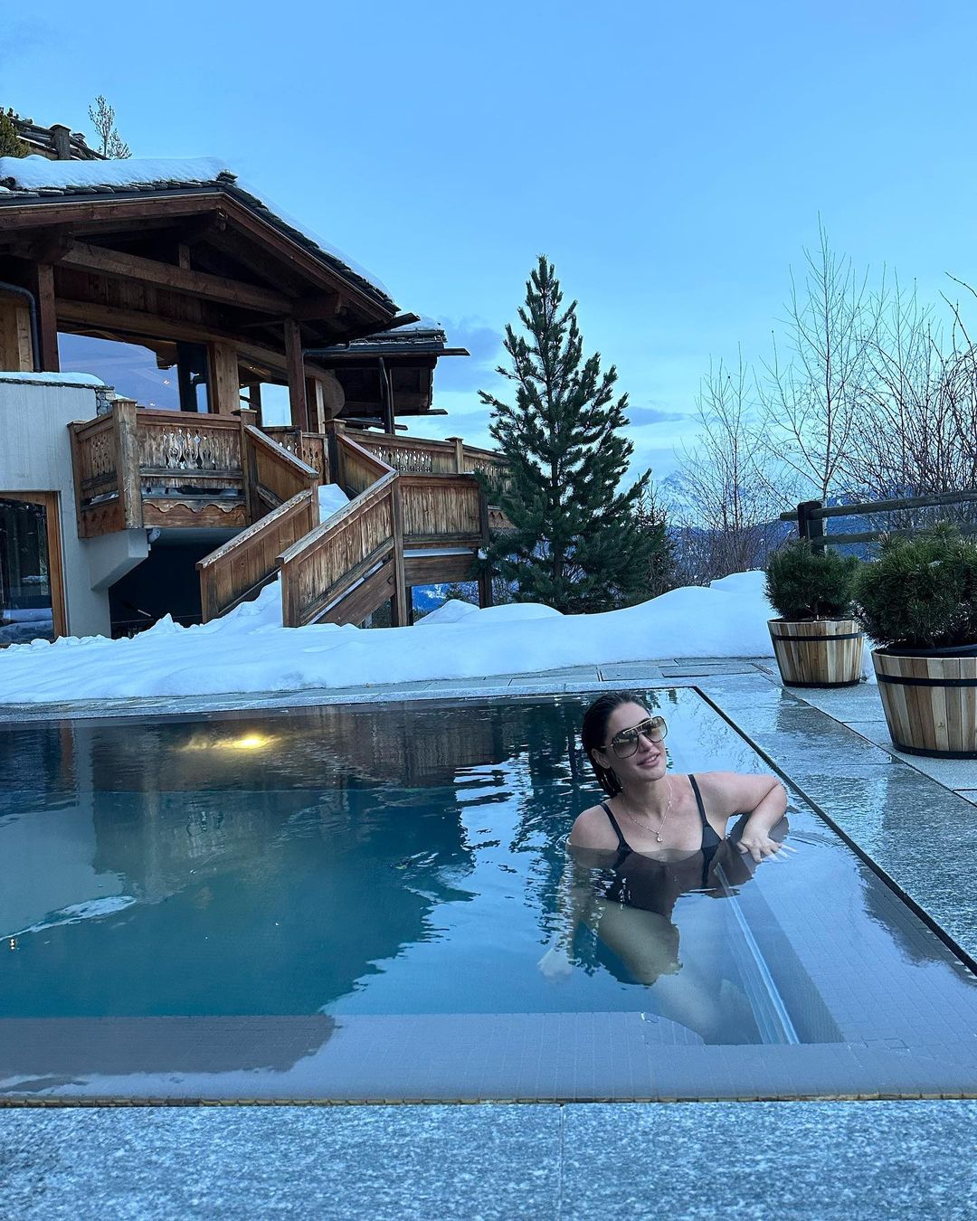 Nargis Fakri Vacation in Switzerland
