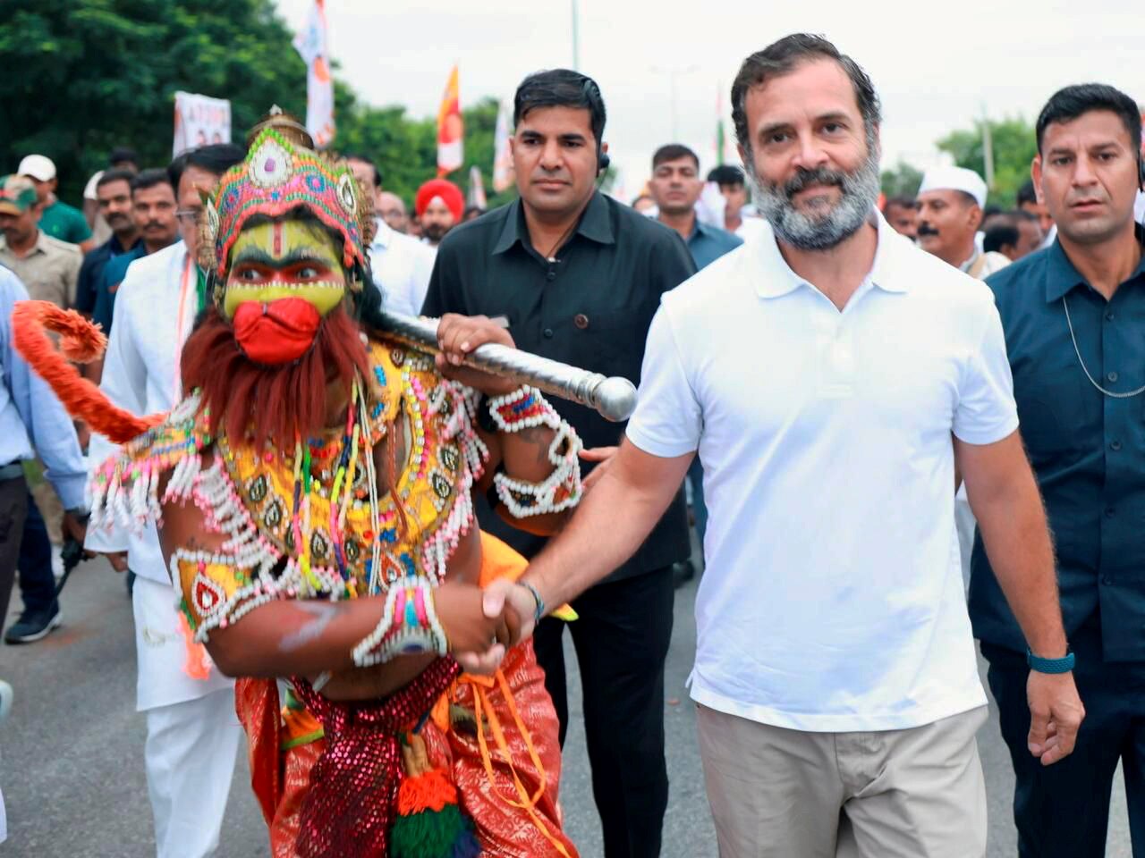 बेल्लारी में राहुल गांधी