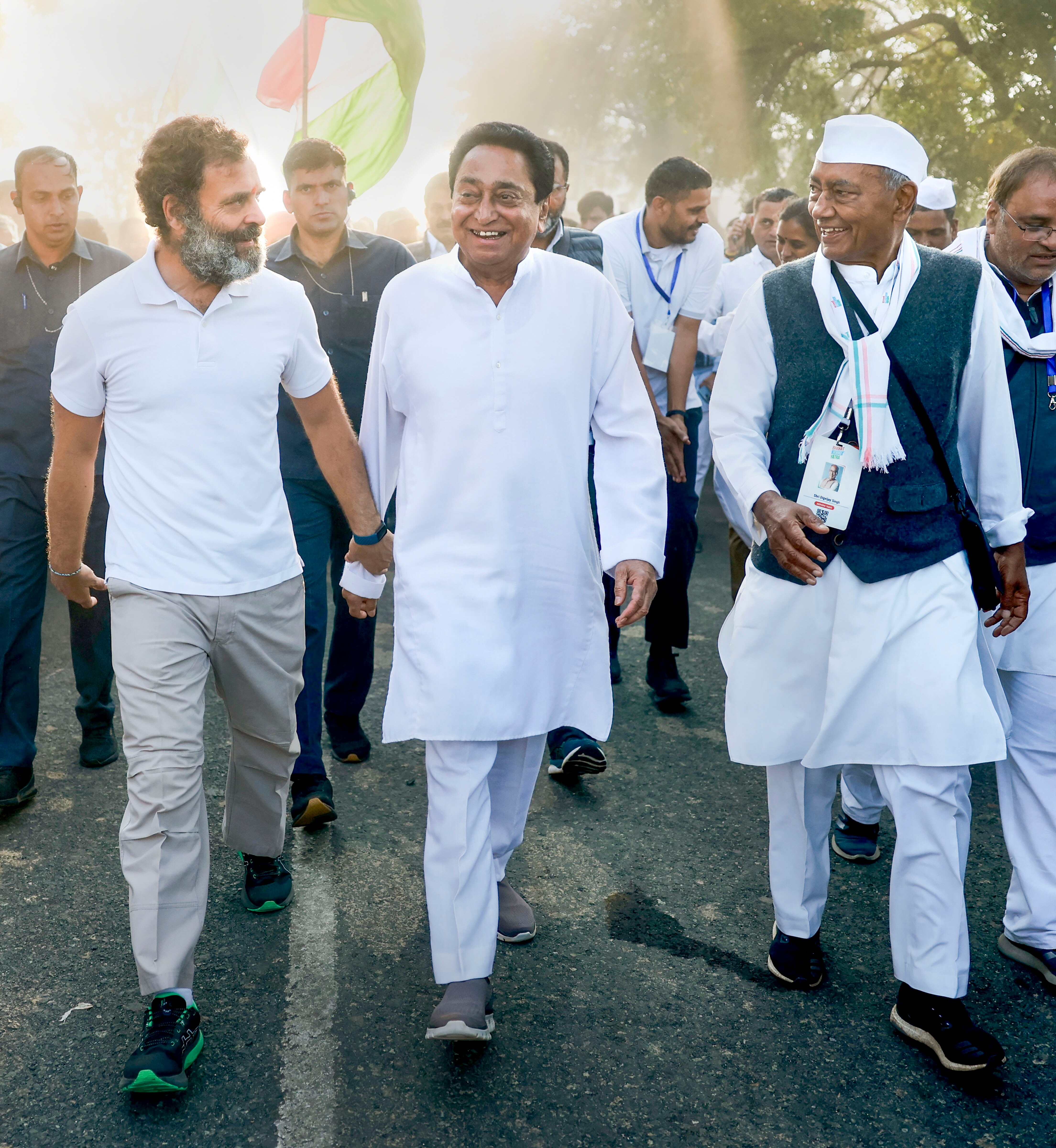 बुरहानपुर में भारत जोड़ो यात्रा