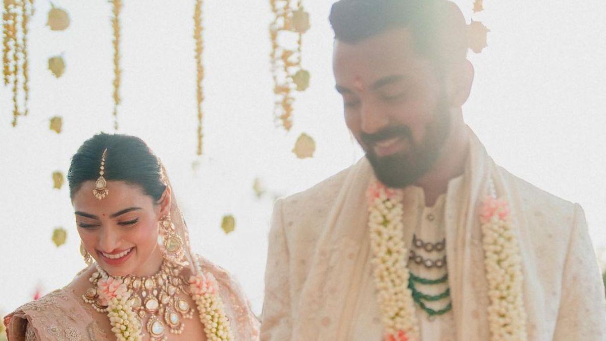 केएल राहुल और अथिया की शादी के बाद की तस्वीर. 