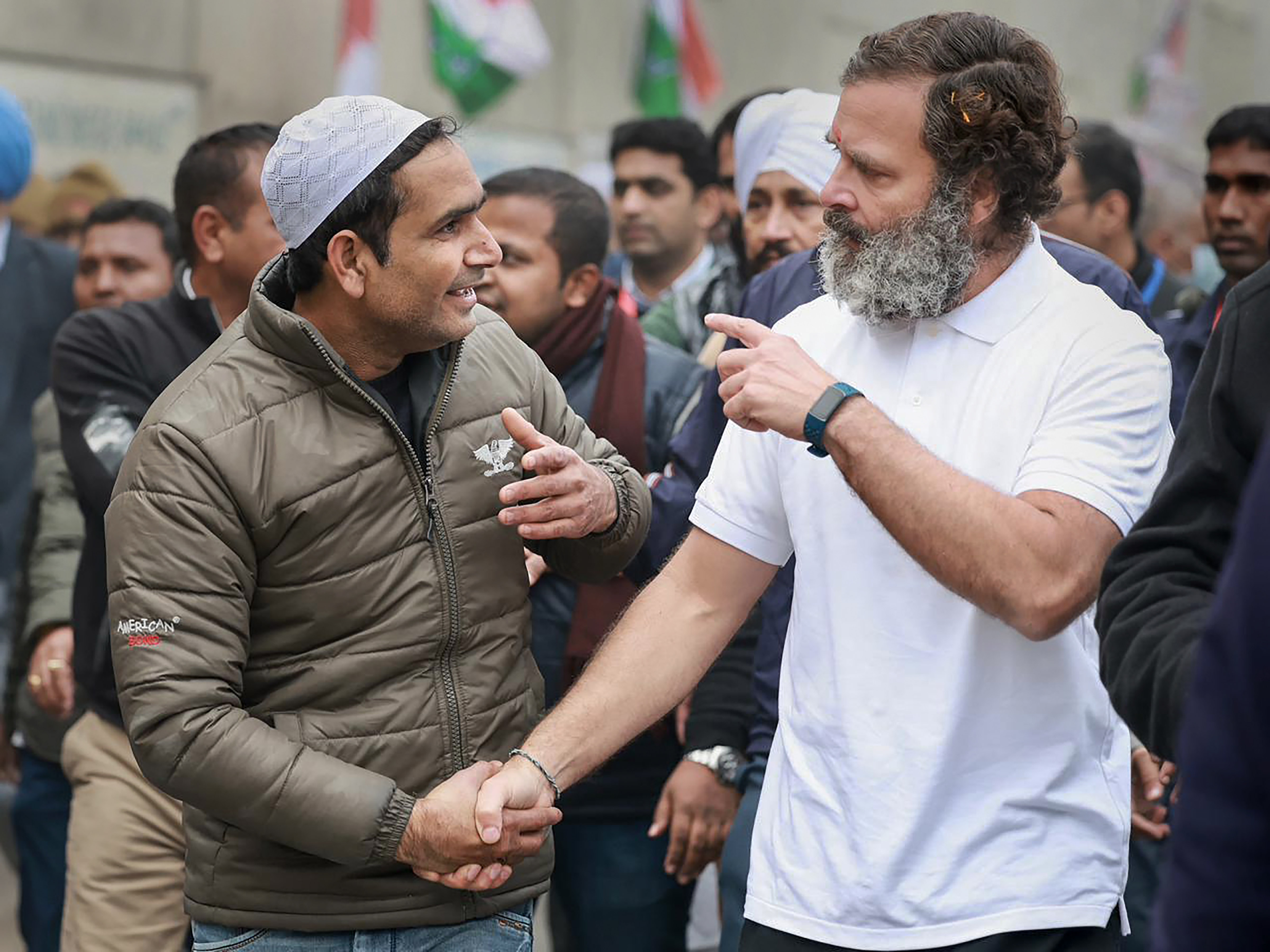 लुधियाना में भारत जोड़ो यात्रा