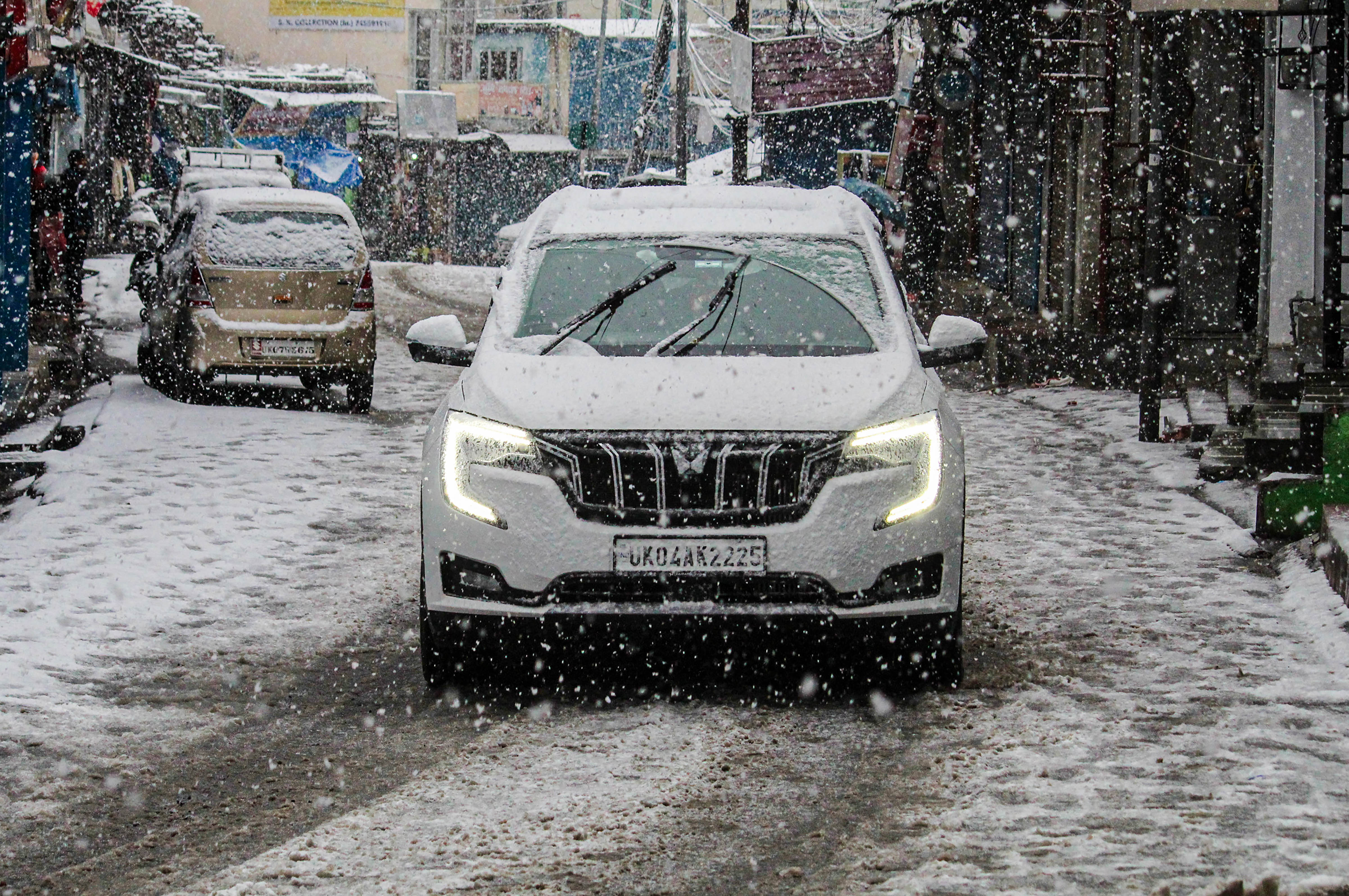 Snowfall in Joshimath