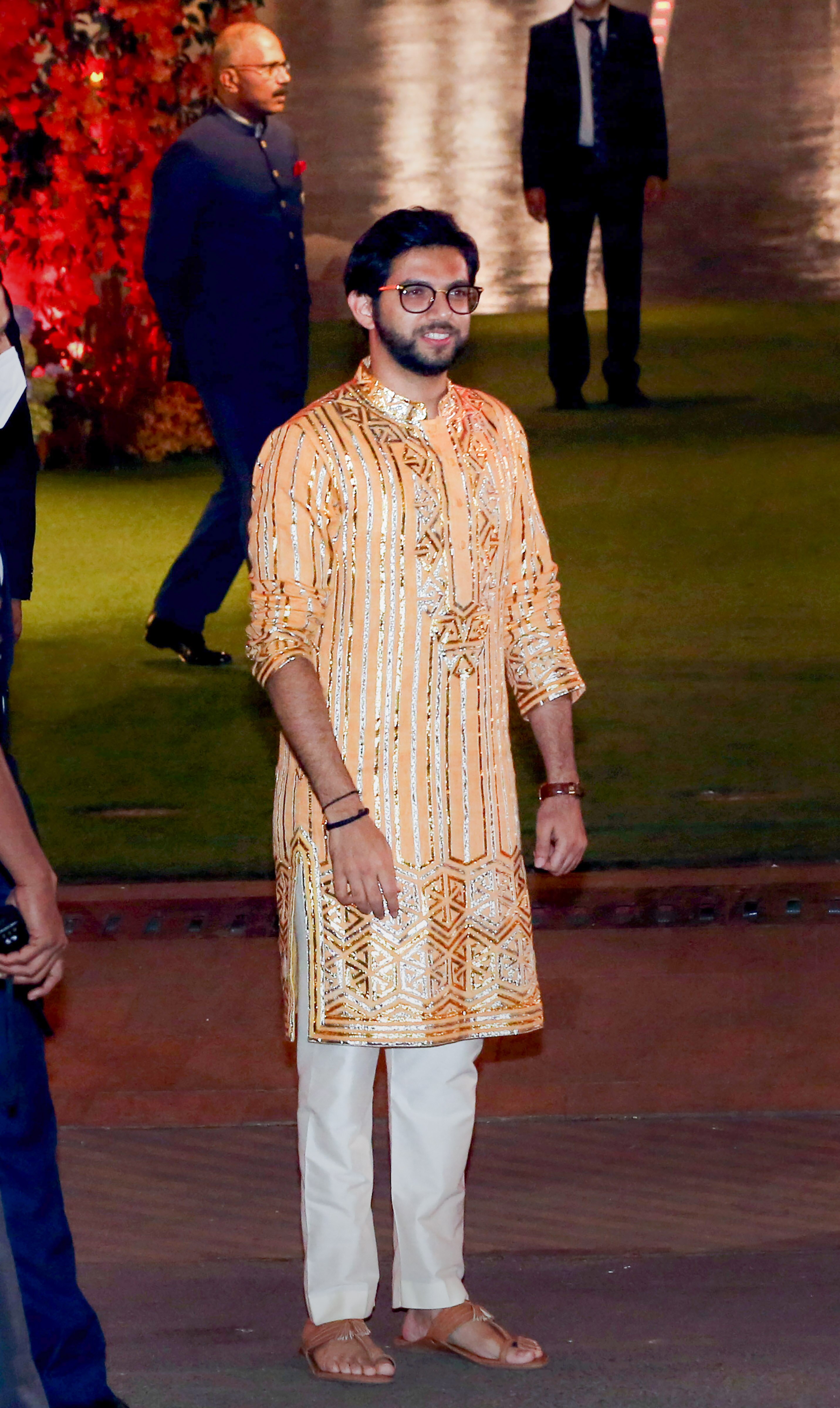 Aditya Thackrey at Anant Ambani's engagement ceremony
