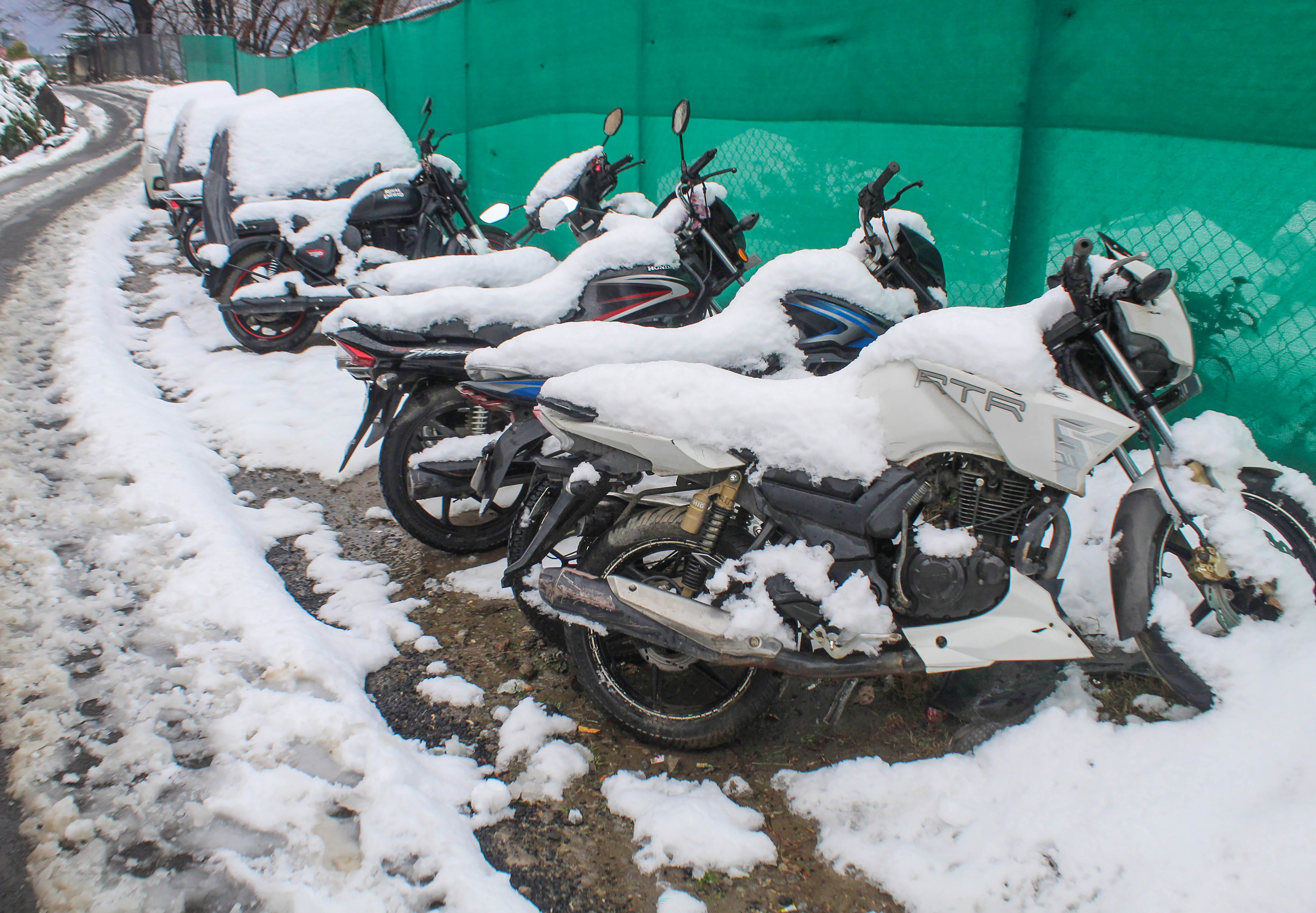 Snowfall in Joshimath