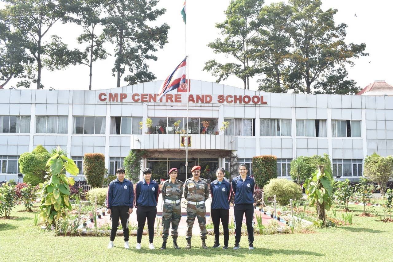 बॉक्सर अरुंधती, साक्षी और पहलवान प्रियंका और भतेरी को सेना में शामिल किया गया (Photo/ANI)