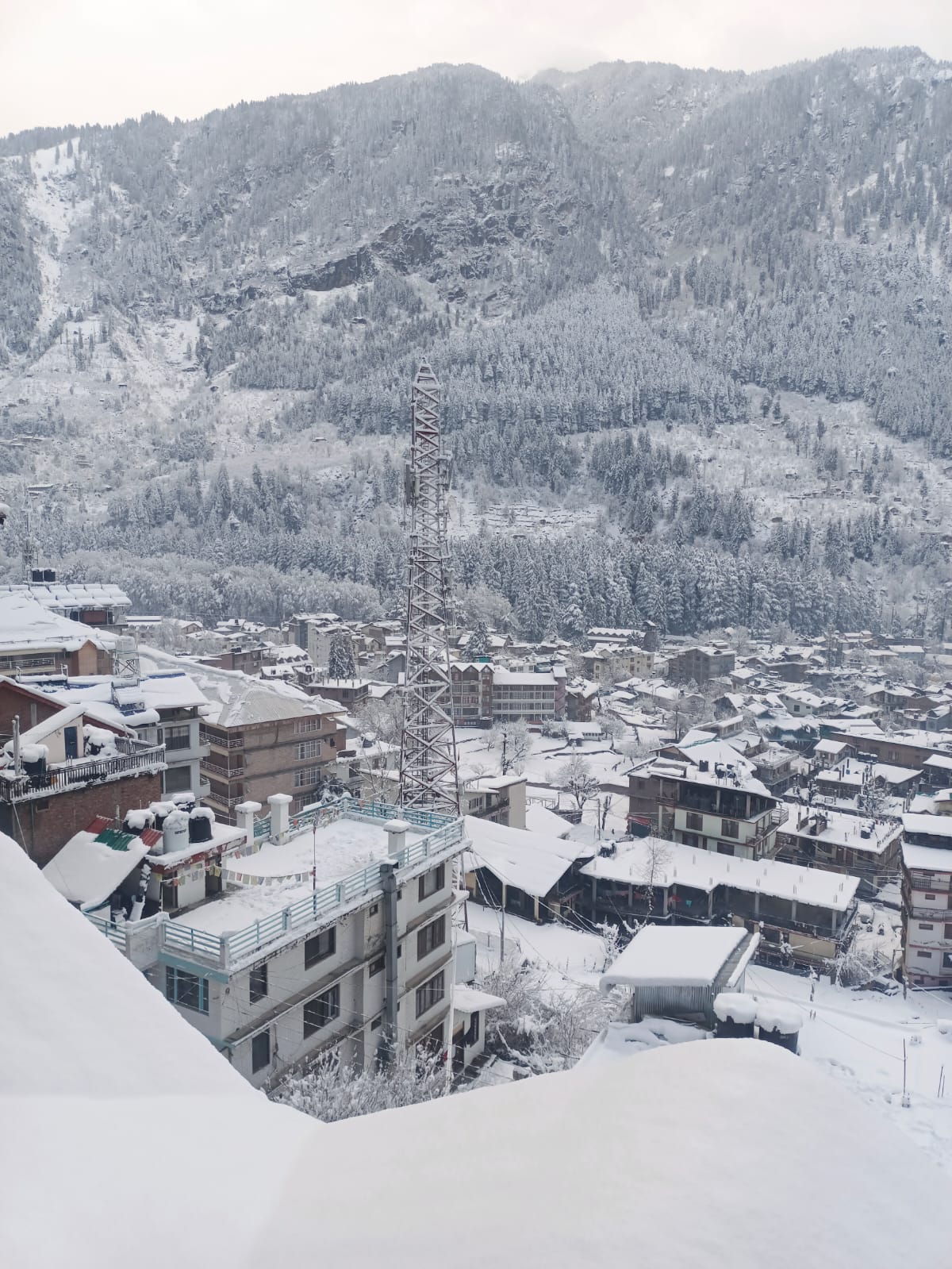 Snowfall in Himachal