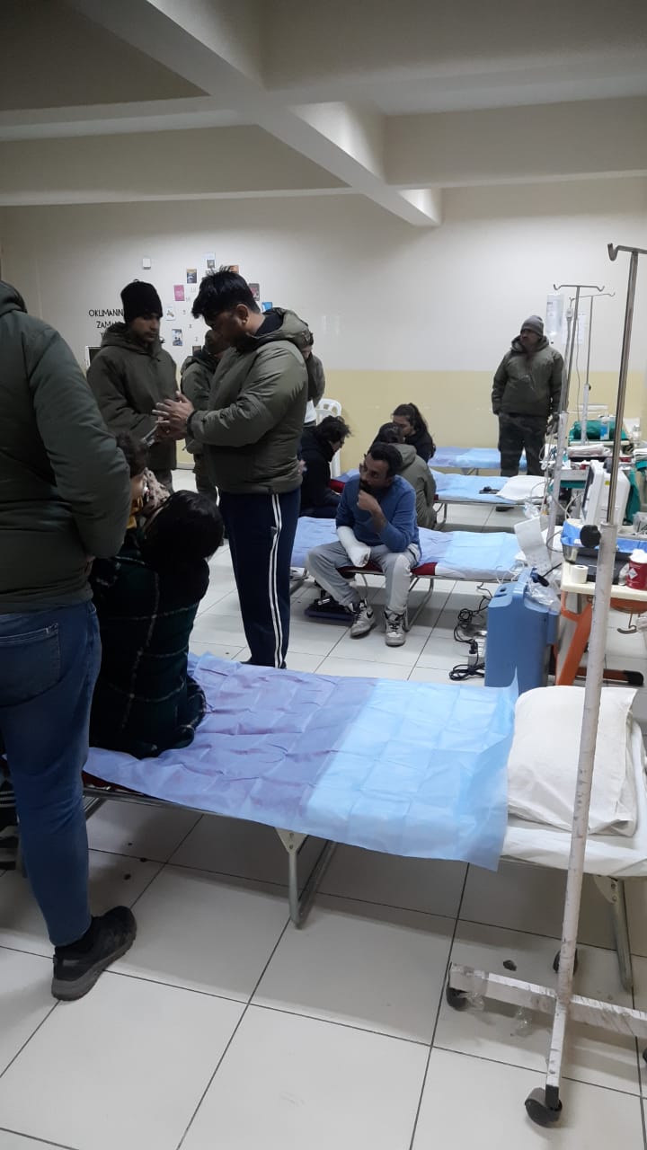 Rescue operation in Turkey