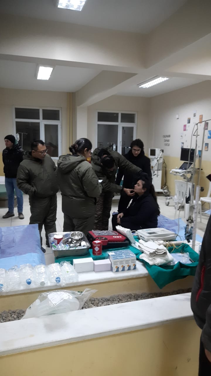 Rescue operation in Turkey