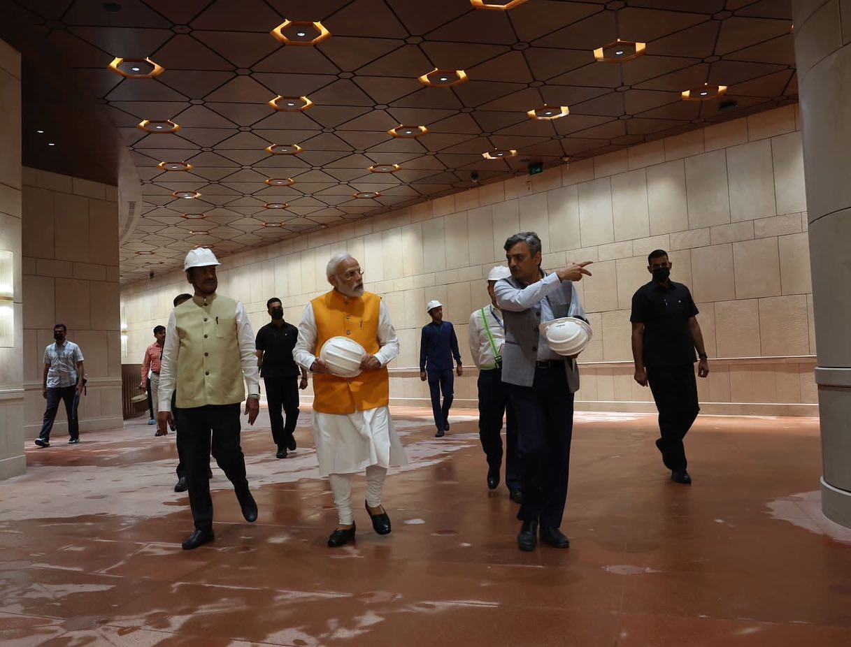 नई पार्लियामेंट बिल्डिंग