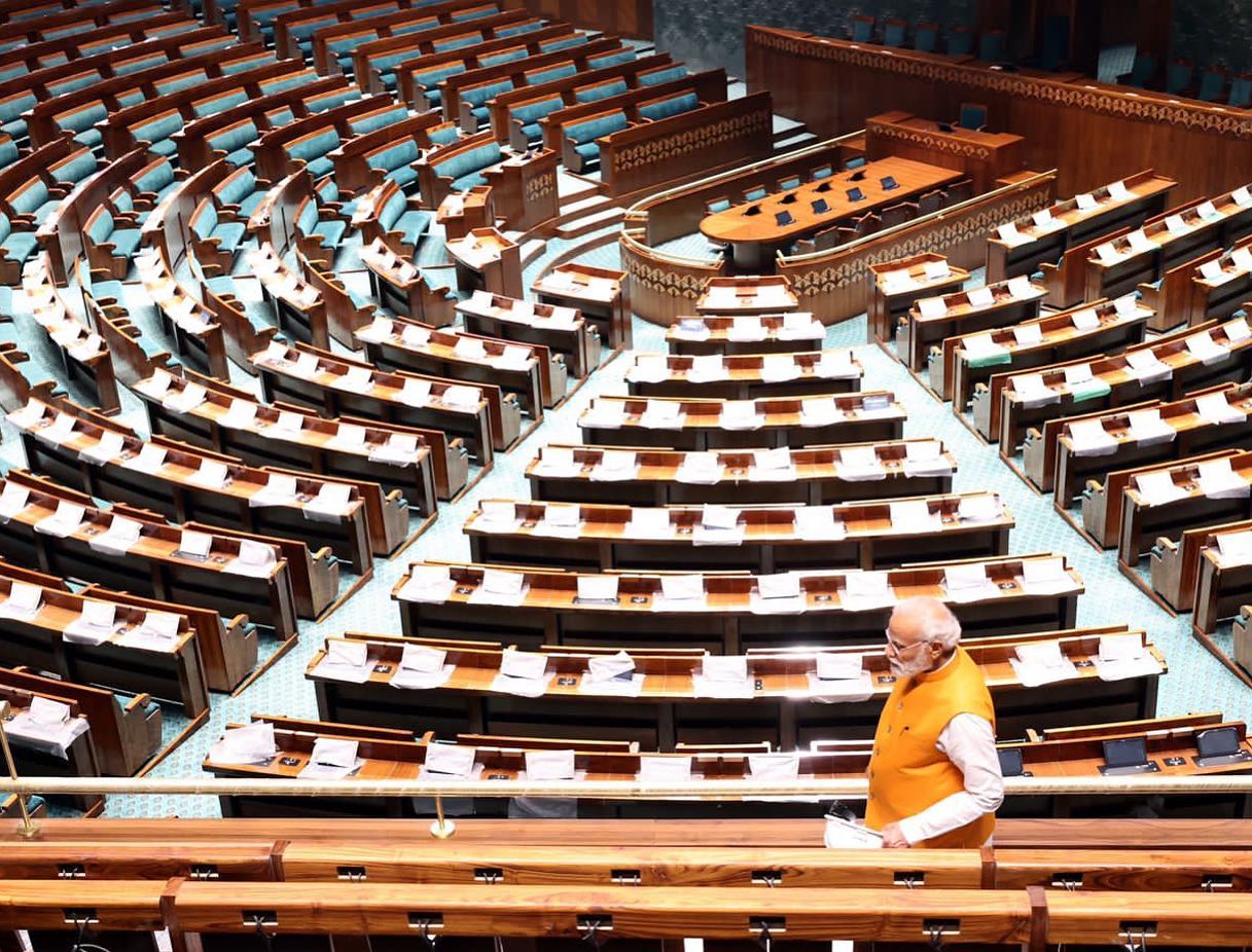 नई पार्लियामेंट बिल्डिंग