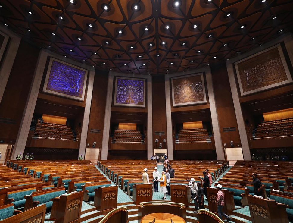 नई पार्लियामेंट बिल्डिंग