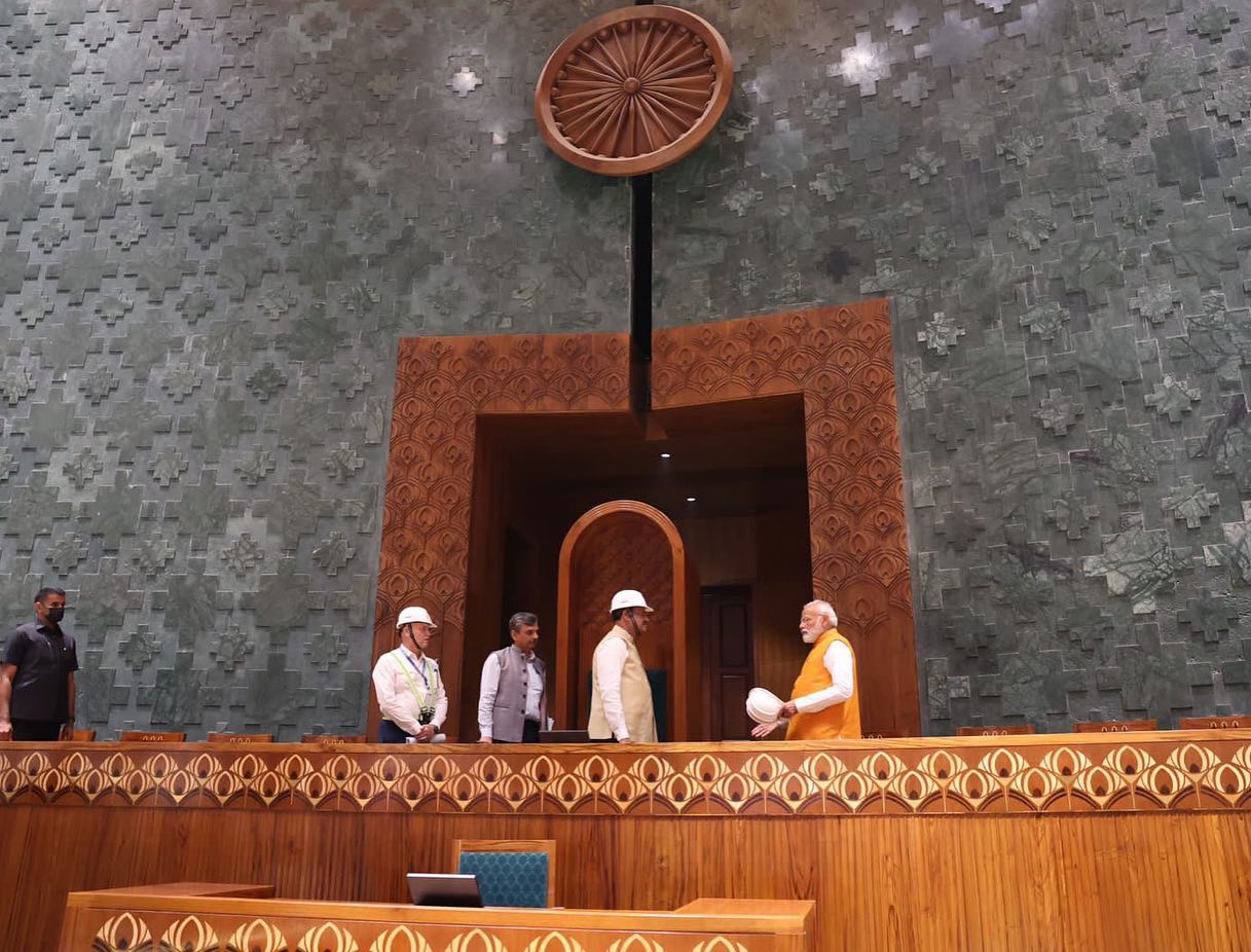 नई पार्लियामेंट बिल्डिंग