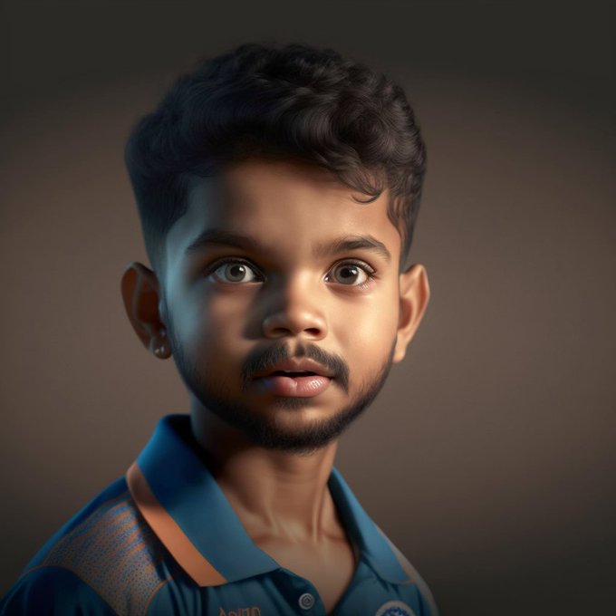 Cricketers AI Generated Pictures