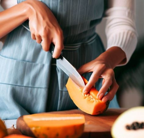 पपीता खाने का तरीका