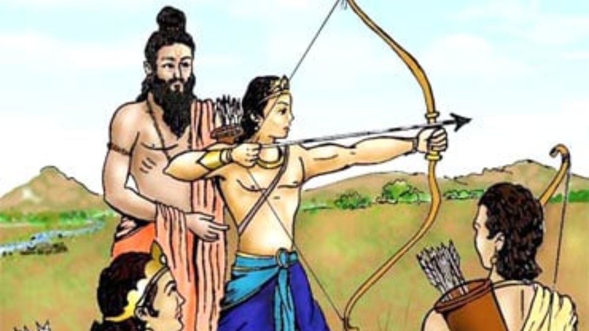 3. द्रोणाचार्य और अर्जुन