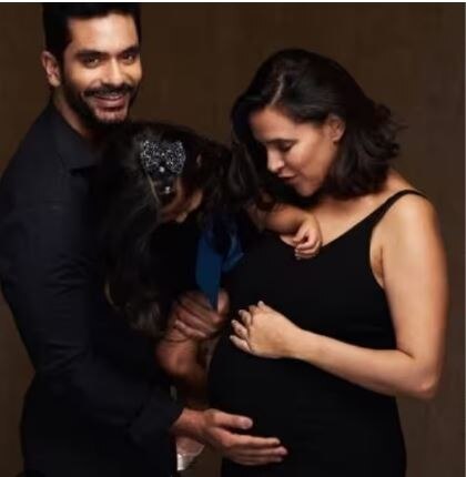 Neha Dhupia With Husband Angad Bedi Neha Dhupia With Husband Angad Bedi