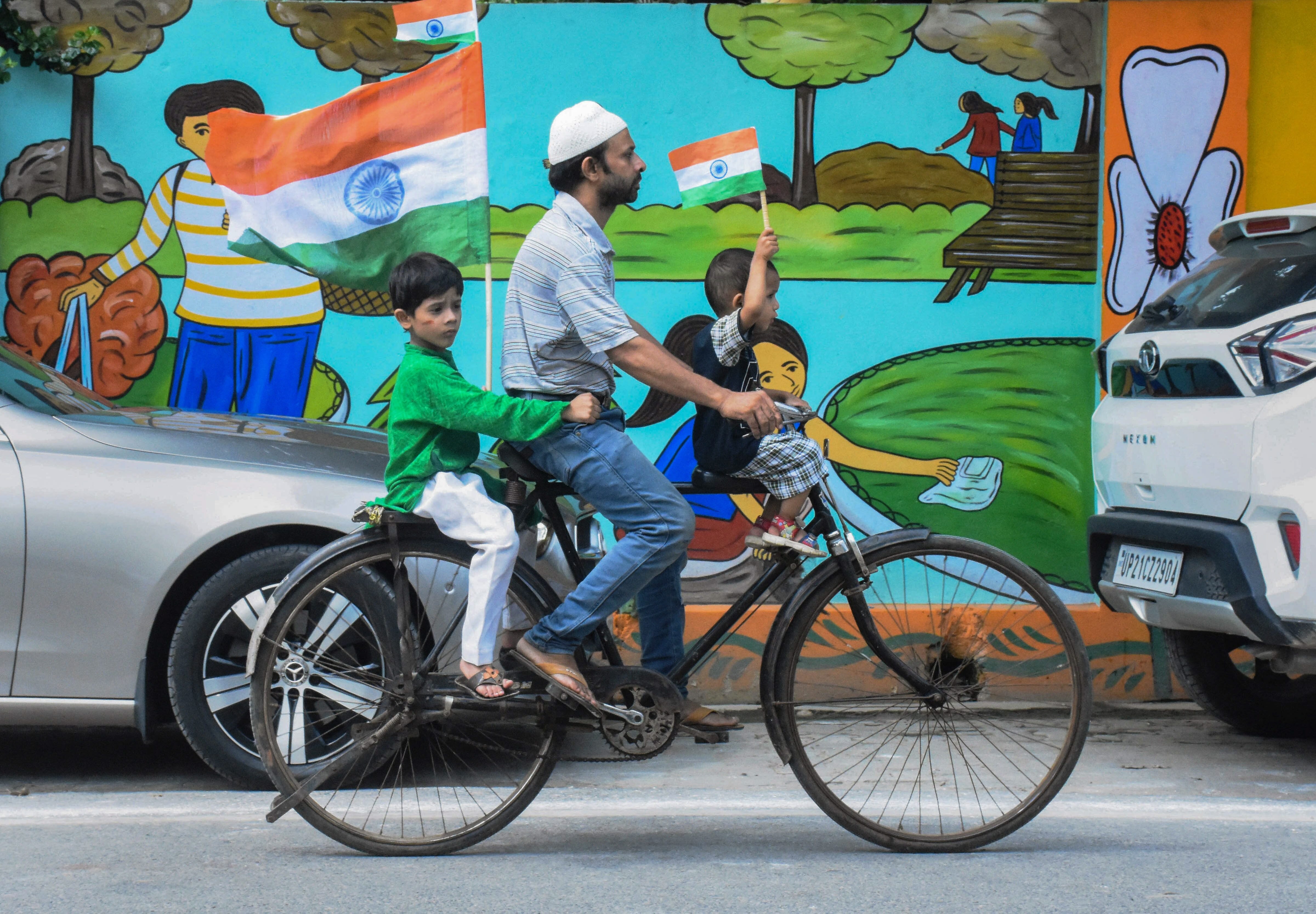 मुरादाबाद में स्वतंत्रता दिवस का जश्न