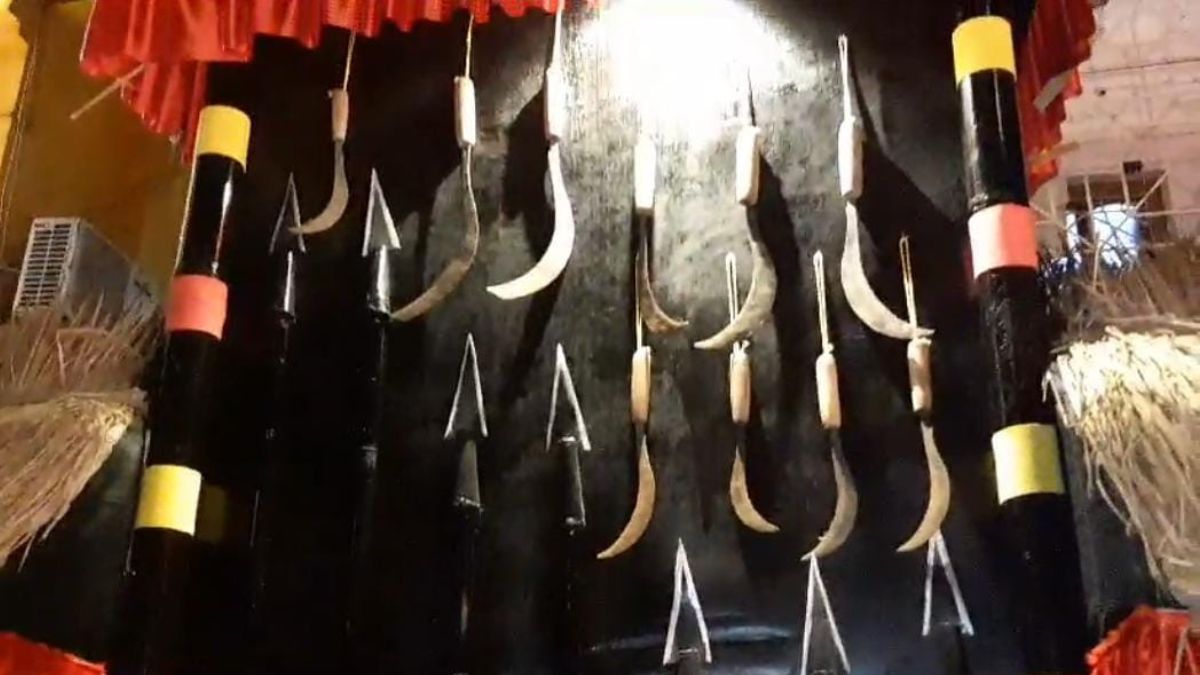 जनजाति लोगों के अस्त्र-शास्त्र