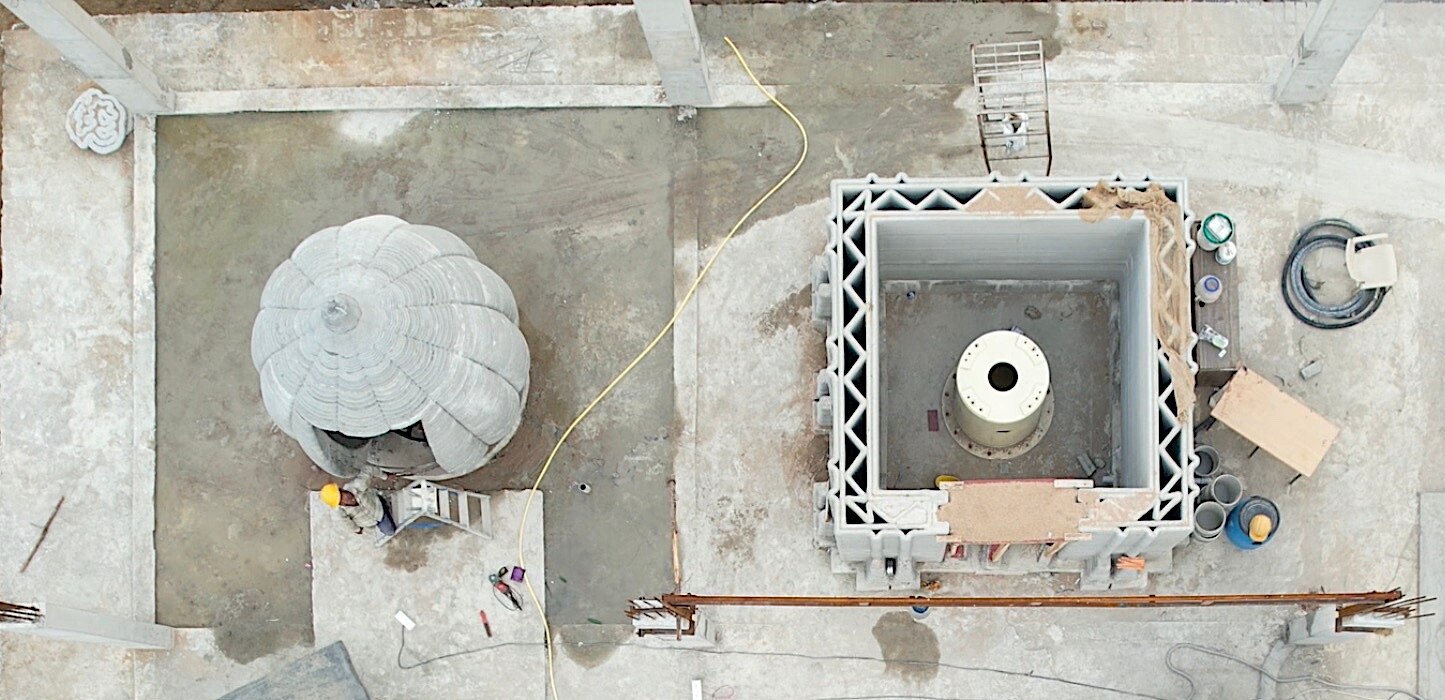 3D प्रिंटेड मंदिर