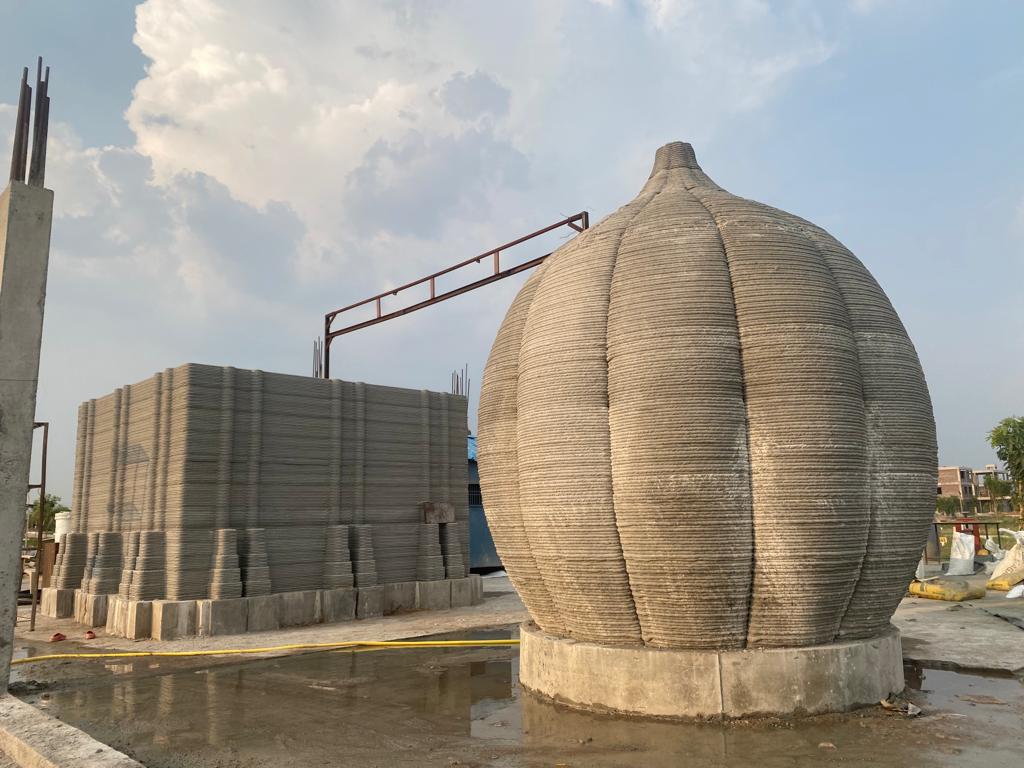 3D प्रिंटेड मंदिर